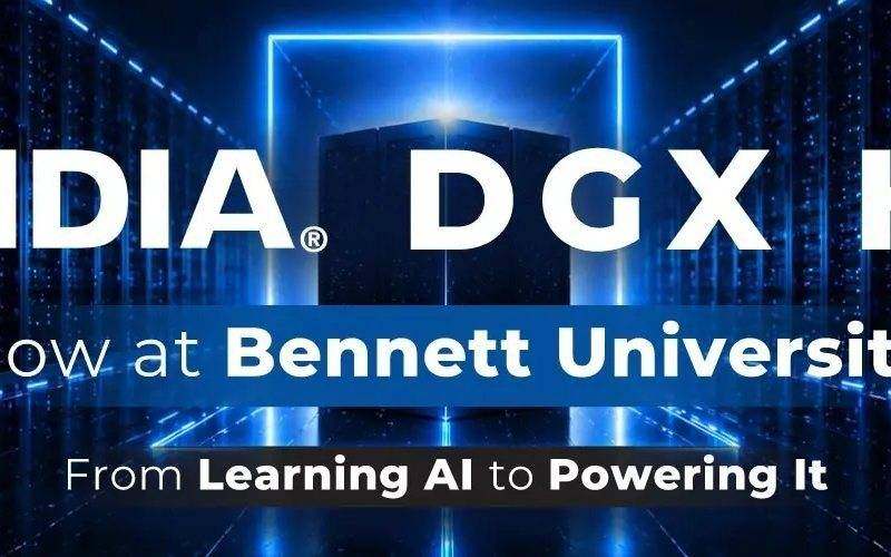 Campus of Bennett University, Greater Noida